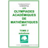 Les Olympiades de mathématiques de première 2017 - Solutions