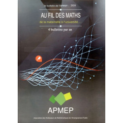 Abonnement TVAI 2026 "Au fil des maths" (du n° 555 au n° 558)