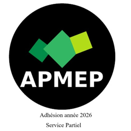 Adhésion 2026 Service partiel