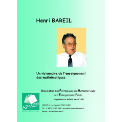 Henri Bareil, un visionnaire de l'enseignement des mathématiques (n°189)