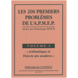 200 premiers problèmes de l'apmep - arithmétique