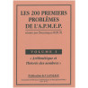 Les 200 premiers problèmes de l'APMEP - Arithmétique et Théorie des nombres