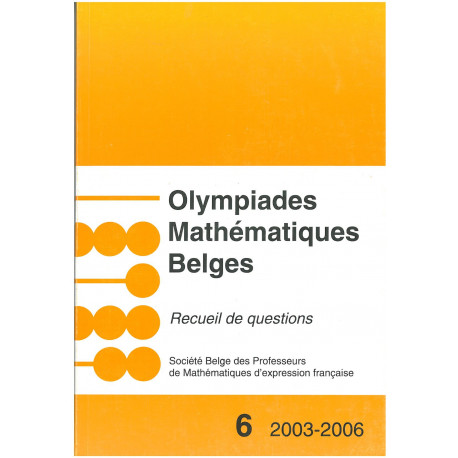 Olympiades Belges Tome 6