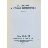 Elem-Math III - La division à l'école élémentaire
