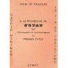 A la recherche du noyau des progr. de maths du 1er cycle