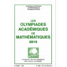 Les Olympiades de mathématiques de première 2015